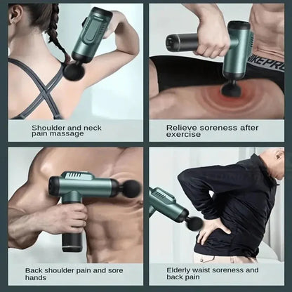 Portable Gun Shaped Muscle Massager