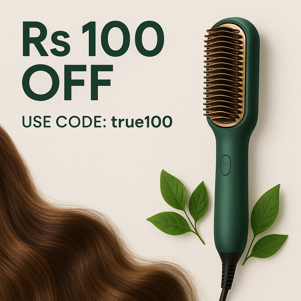 Professional Electric Hair Straightener Comb Brush